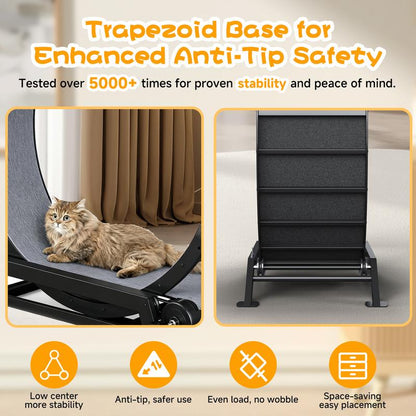 PawMotion™ 40" Cat Exercise Wheel