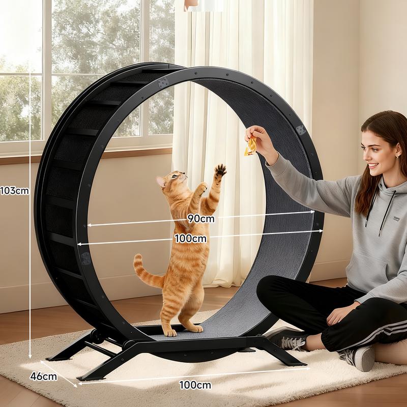 PawMotion™ 40" Cat Exercise Wheel